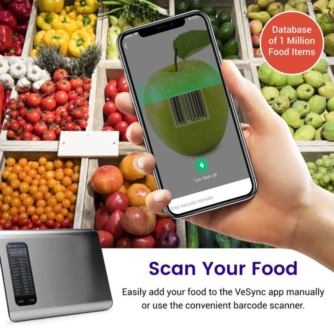 AI Smart Food Kitchen Scale with Nutritional Calculator