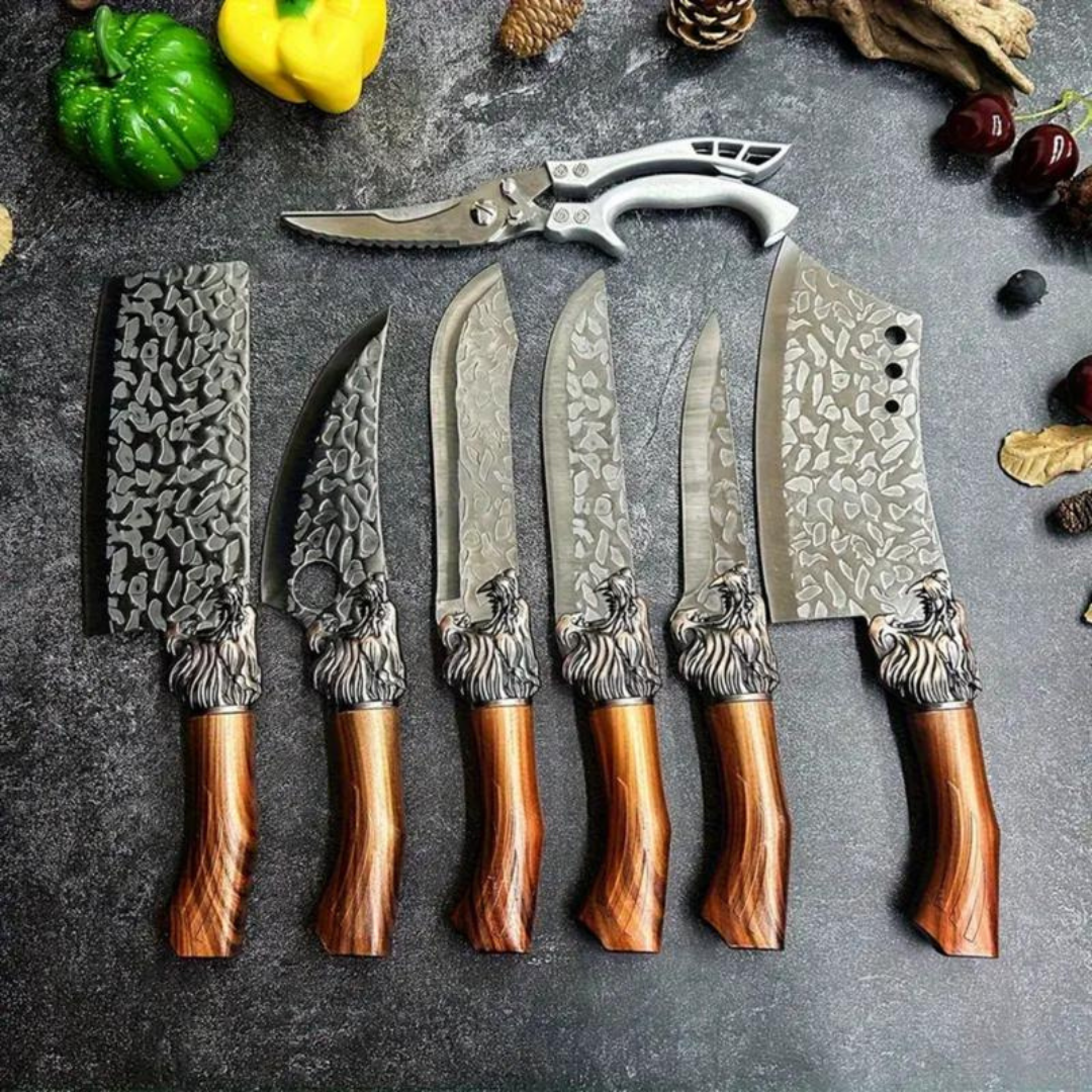 Professional 7-Piece Kitchen Knife Set