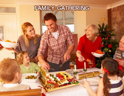 Bamboo Charcuterie Board and Knife Set