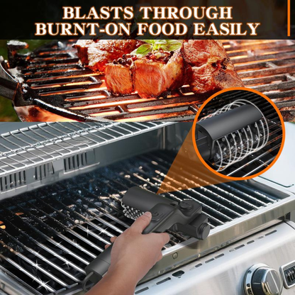 180° Adjustable / 360° Rotating Electric Grill Brush
