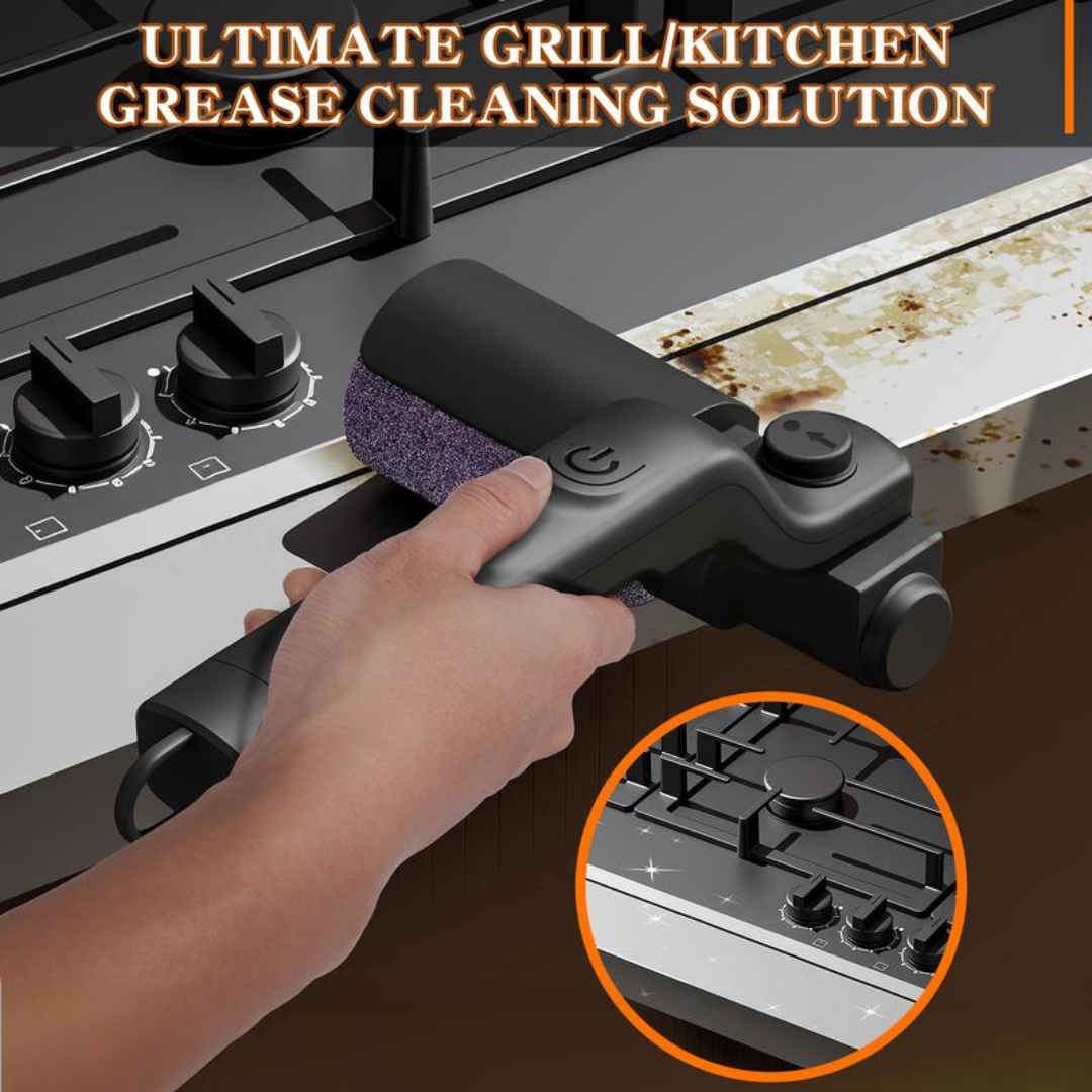 180° Adjustable / 360° Rotating Electric Grill Brush