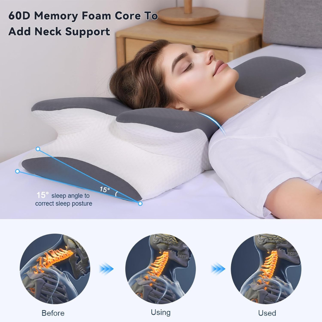 Cooling Memory Neck Pillow