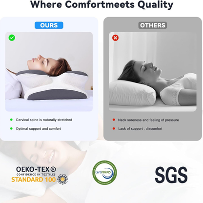 Cooling Memory Neck Pillow