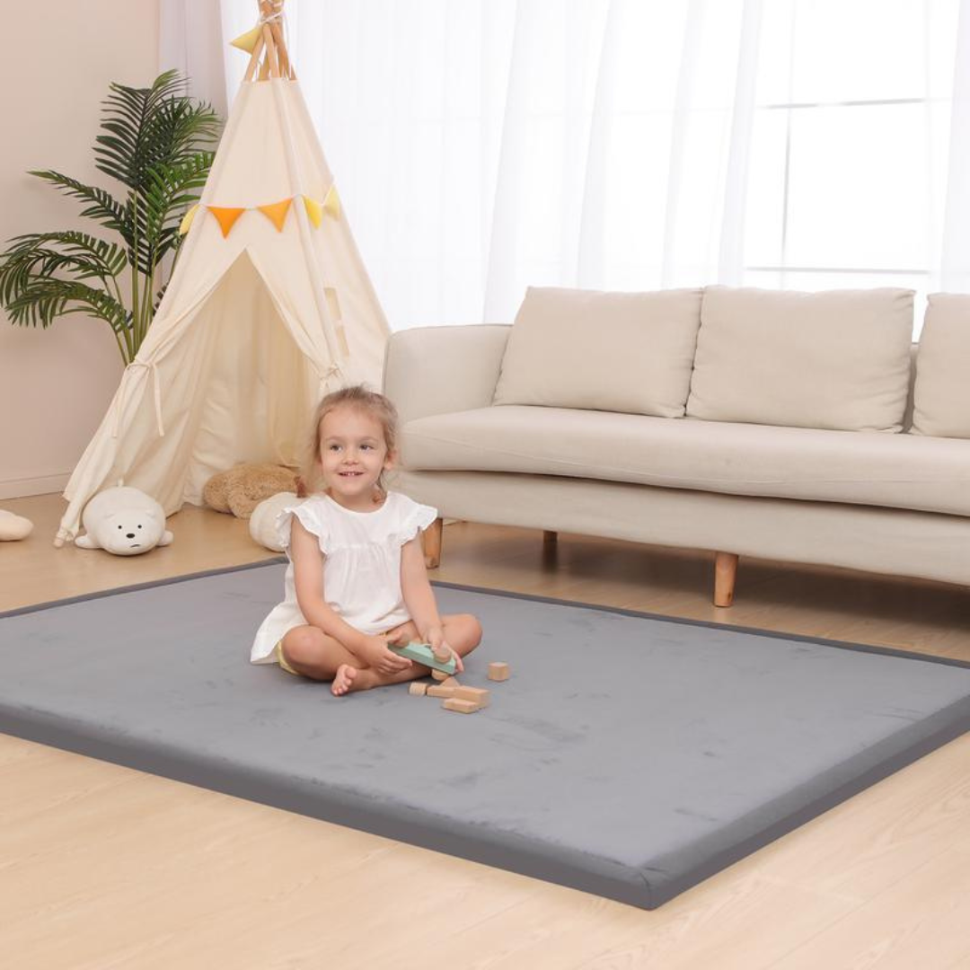 Ultra Soft Memory Foam Play Mat for Tummy Time
