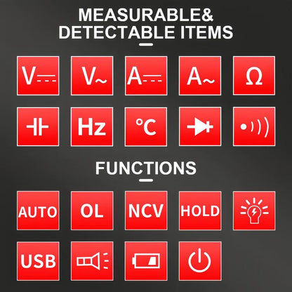 Fully Automatic - 6000 Count Digital Voltmeter