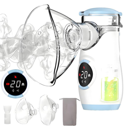 Portable Nebulizer with Intuitive LED Interface