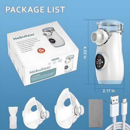 Portable Nebulizer with Intuitive LED Interface