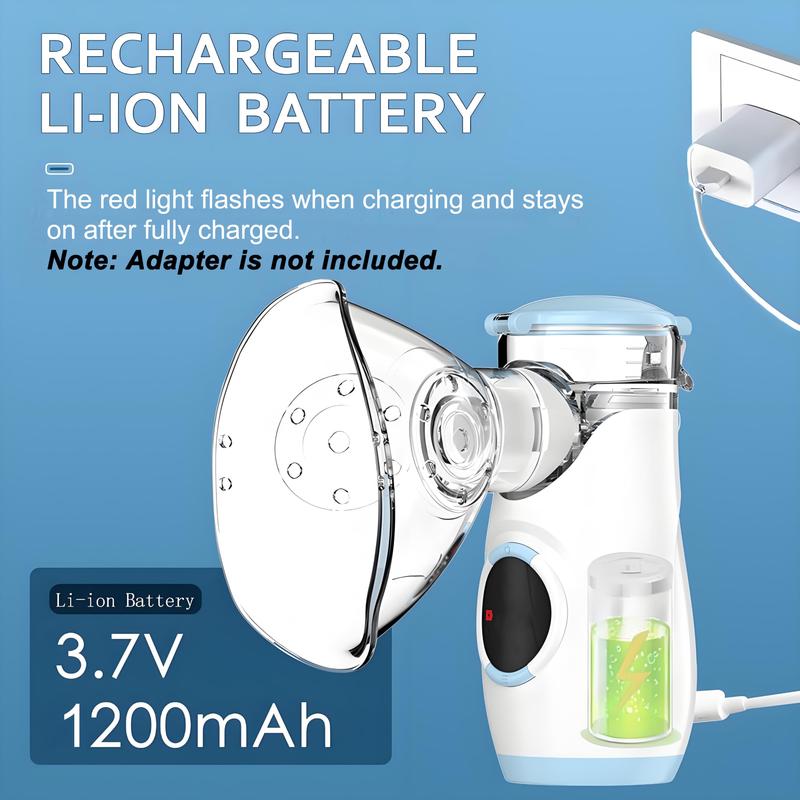 Portable Nebulizer with Intuitive LED Interface